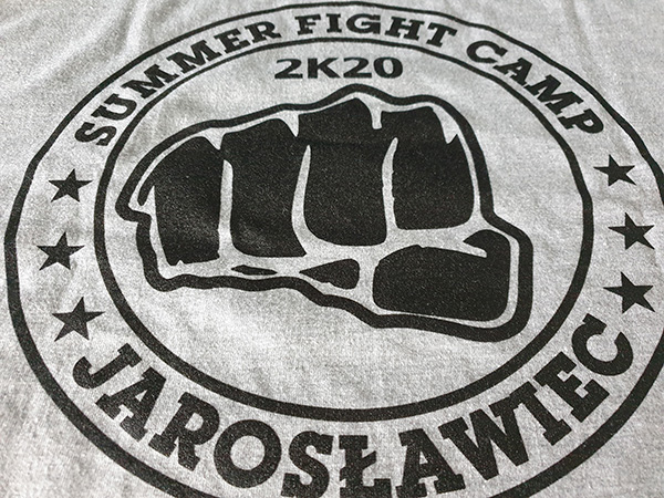  Summer Fight Camp Jarosławiec 2020 (technika: sitodruk)